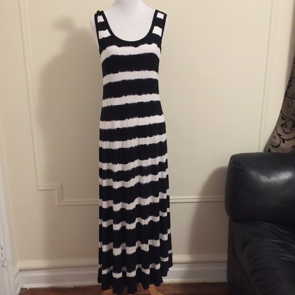 Calvin Klein Dresses & Skirts - Calvin Klein Maxi Dress 4 Lightweight Striped S